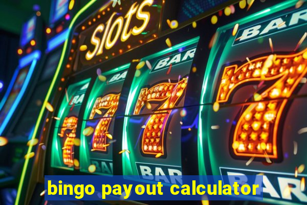 bingo payout calculator